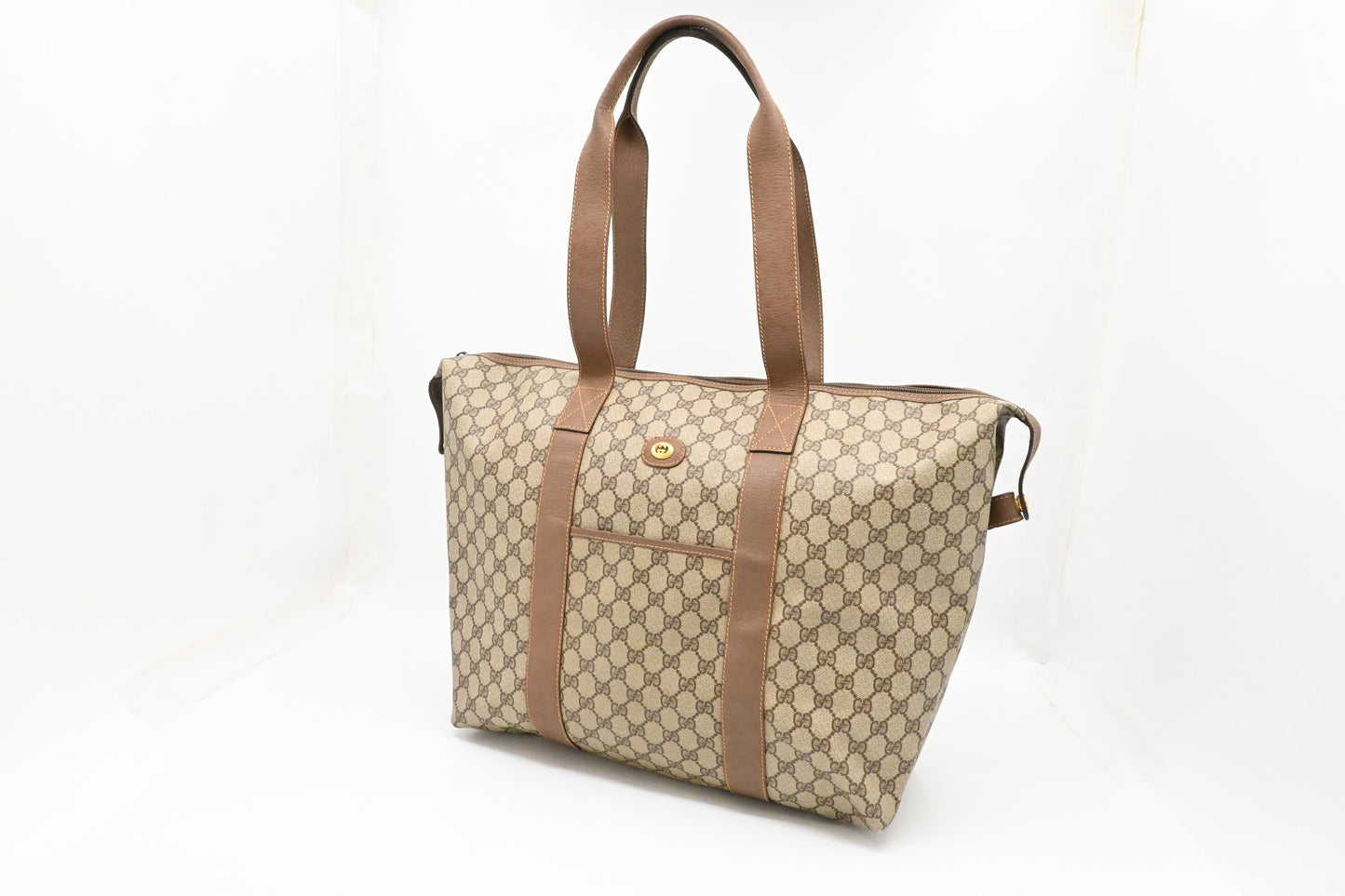 Gucci Travel Tote in GG Supreme Canvas
