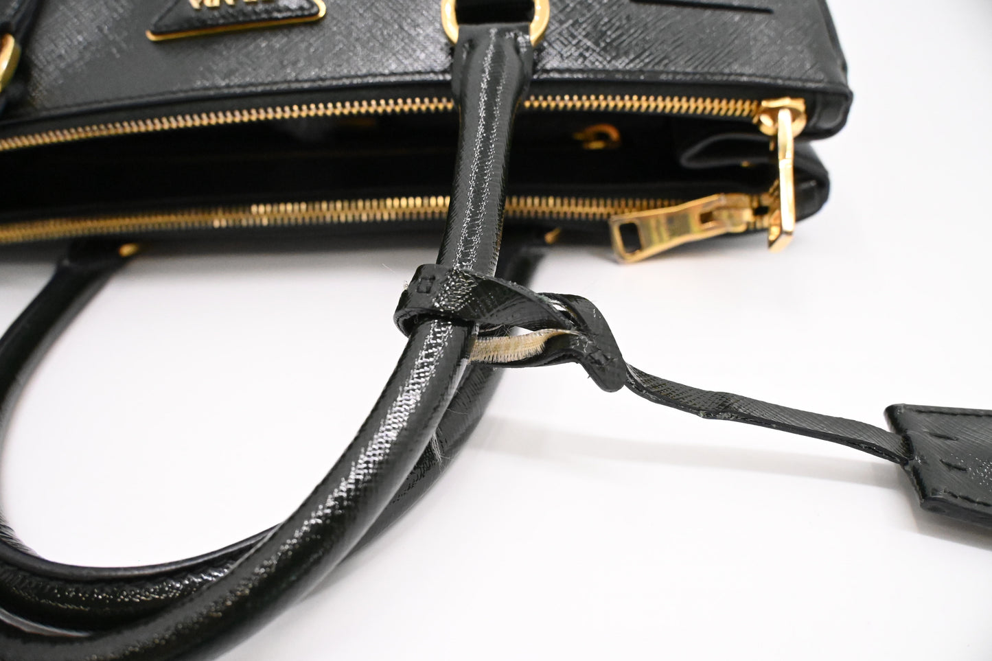 Prada Large Galleria in Dark Green Saffiano Leather
