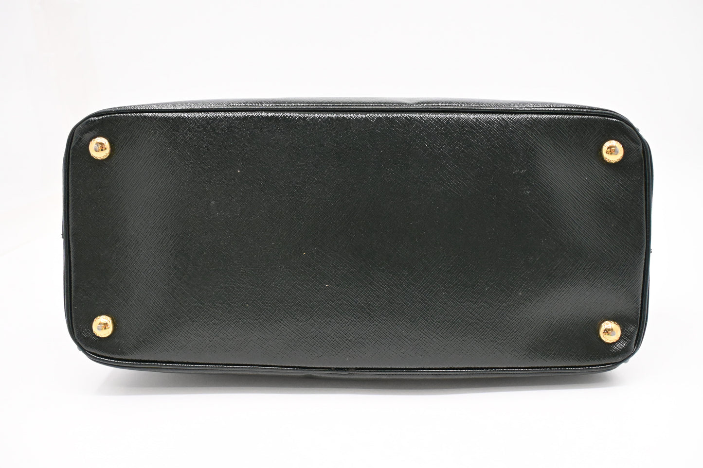 Prada Large Galleria in Dark Green Saffiano Leather