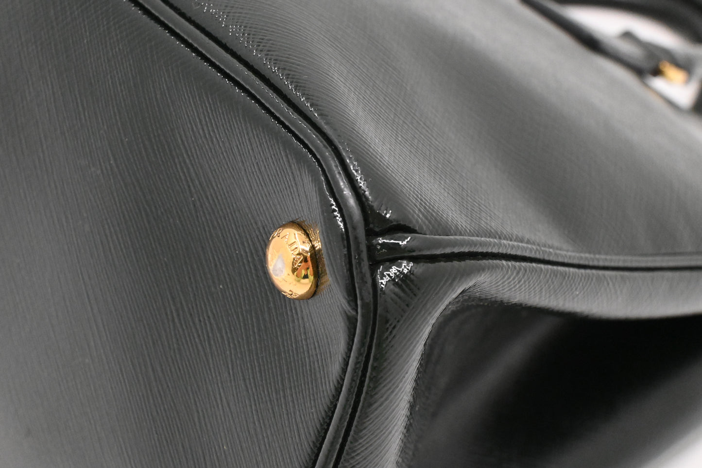 Prada Large Galleria in Dark Green Saffiano Leather