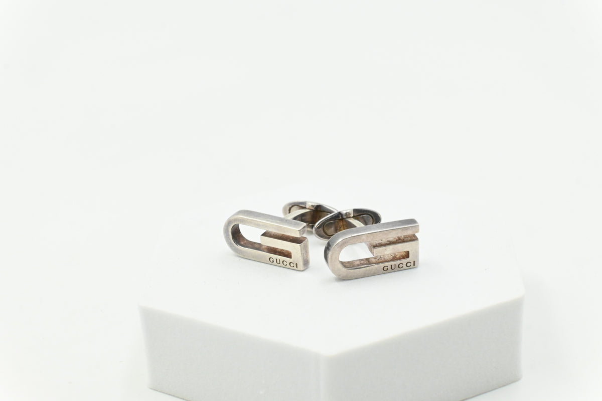 Gucci Cufflinks in Sterling Silver