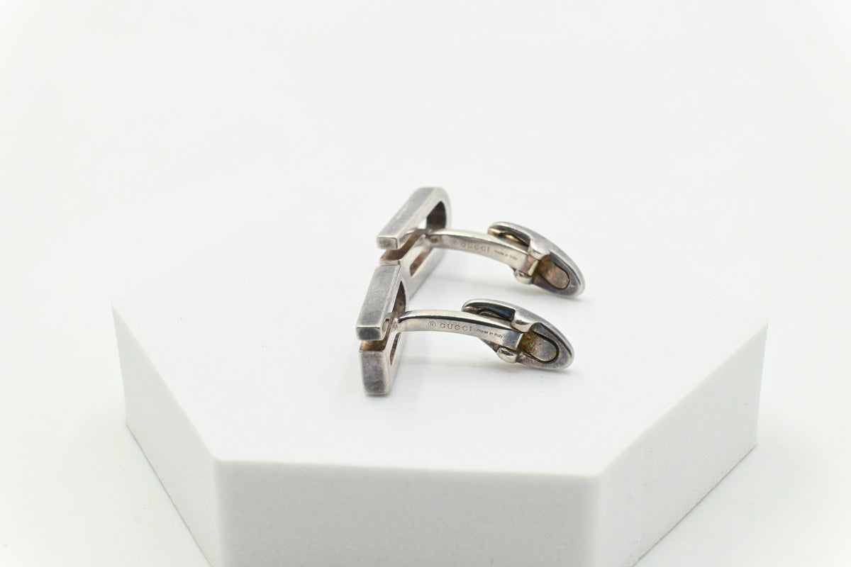 Gucci Cufflinks in Sterling Silver