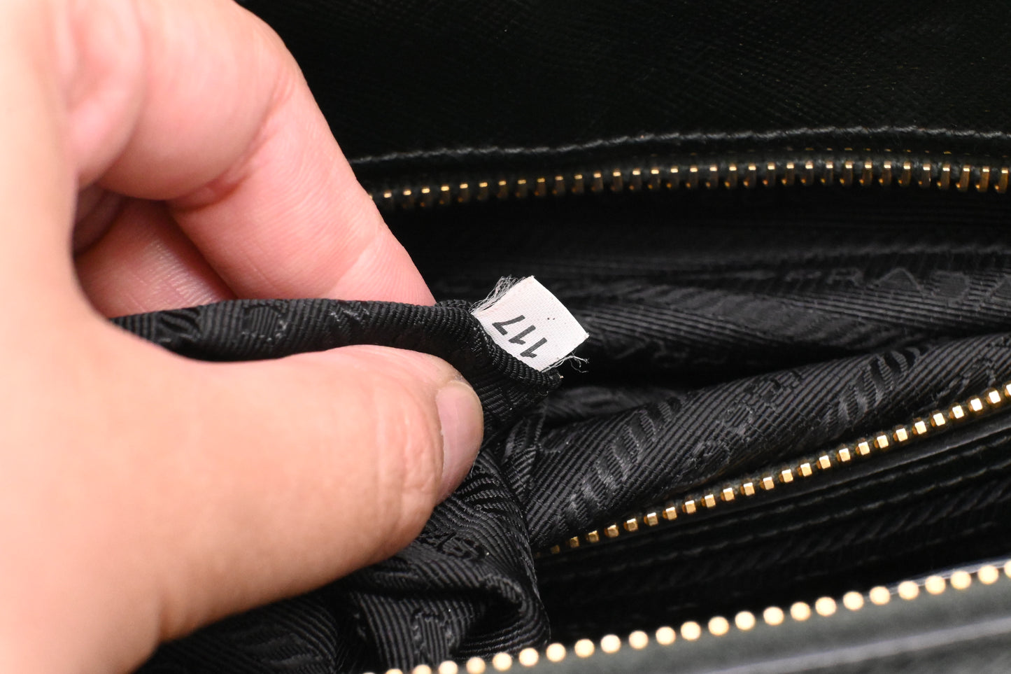 Prada Large Galleria in Dark Green Saffiano Leather