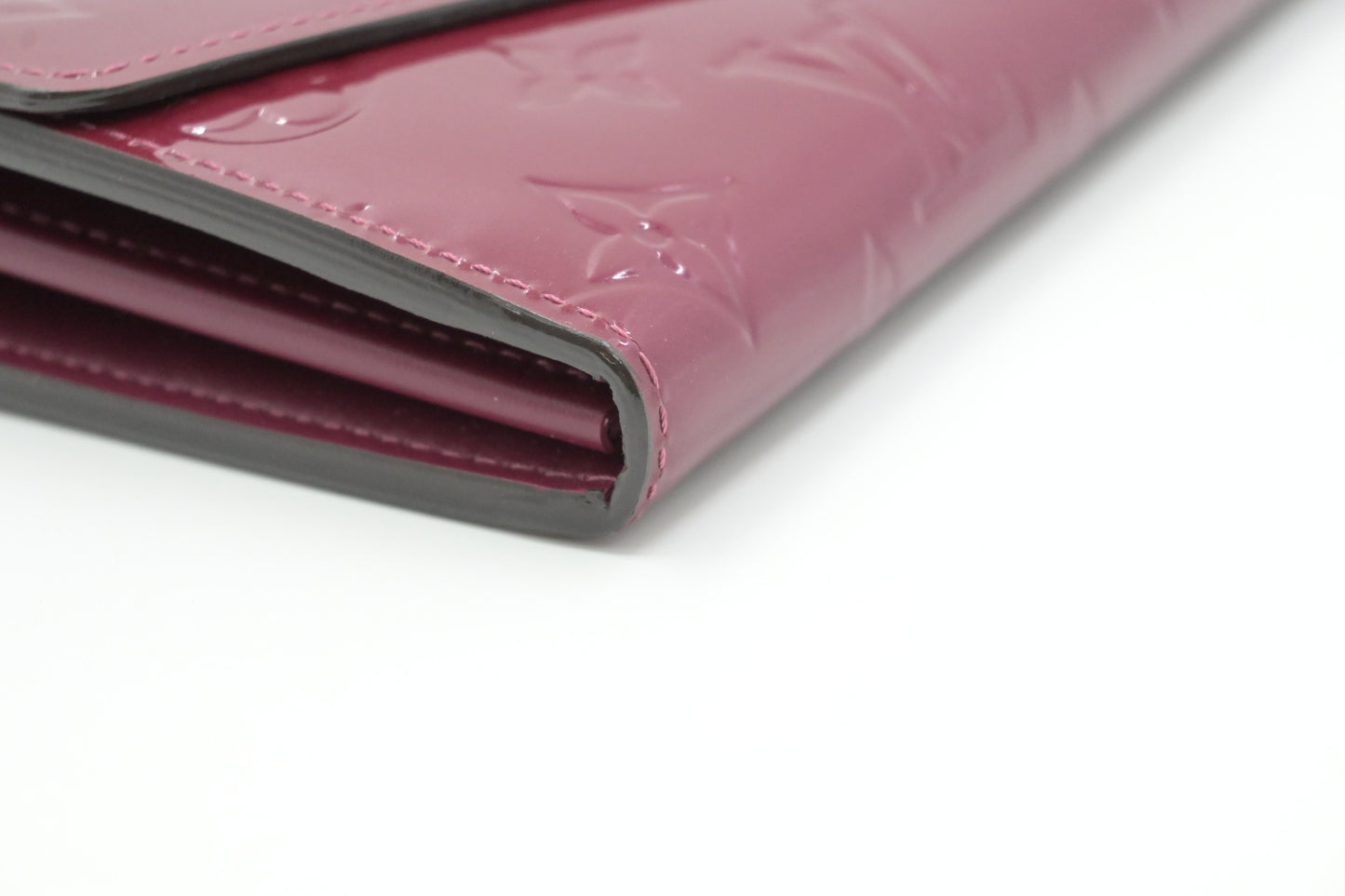 Louis Vuitton Sarah Wallet in Indian Rose Vernis Leather