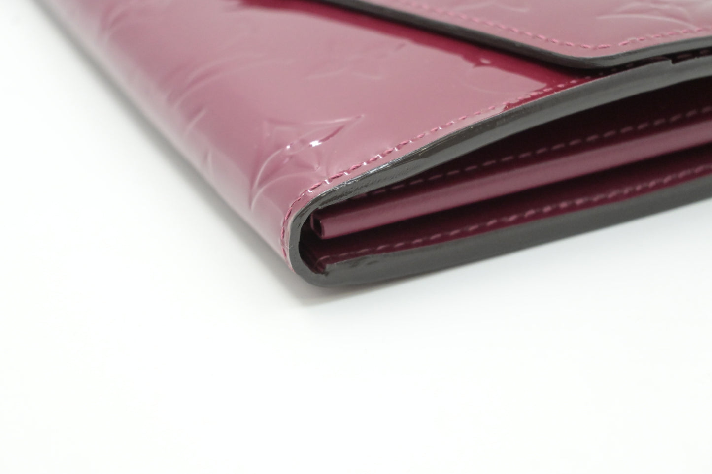 Louis Vuitton Sarah Wallet in Indian Rose Vernis Leather
