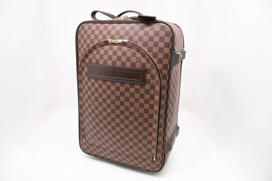 Louis Vuitton Pegase 55 in Damier Ebene Canvas