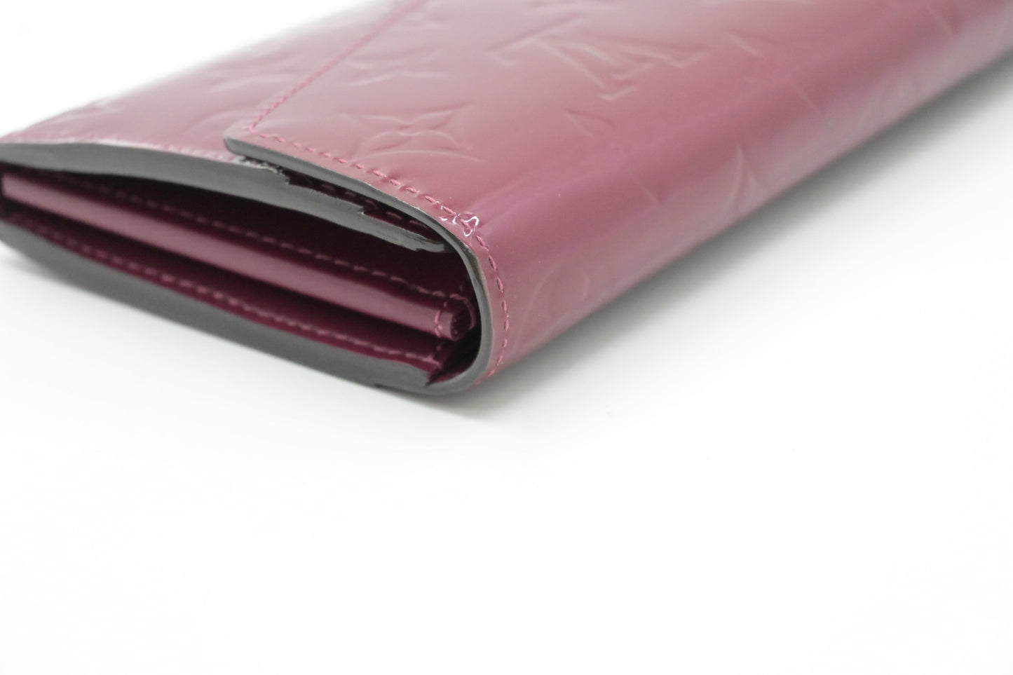 Louis Vuitton Sarah Wallet in Indian Rose Vernis Leather