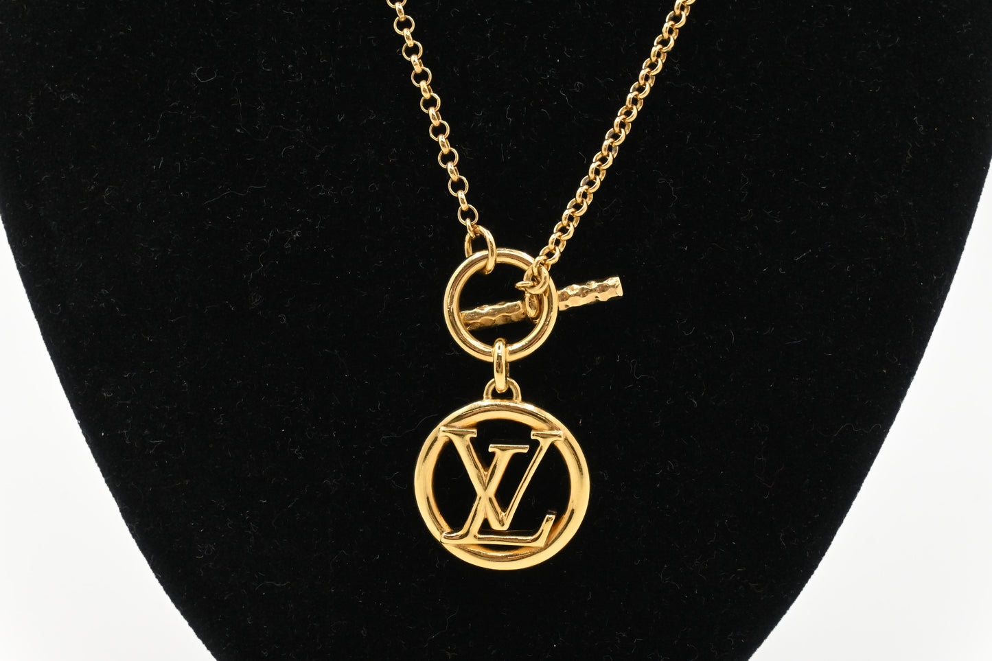 Louis Vuitton Baby Louise Toggle Necklace