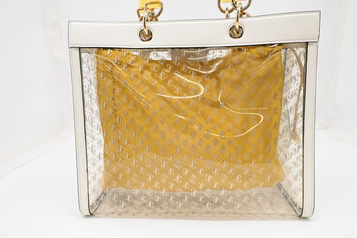 Jimmy Choo Two Way Bag in Clear Vinyl