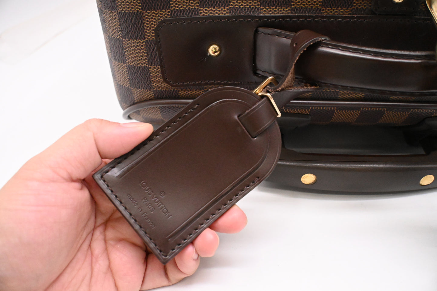 Louis Vuitton Pegase 55 in Damier Ebene Canvas