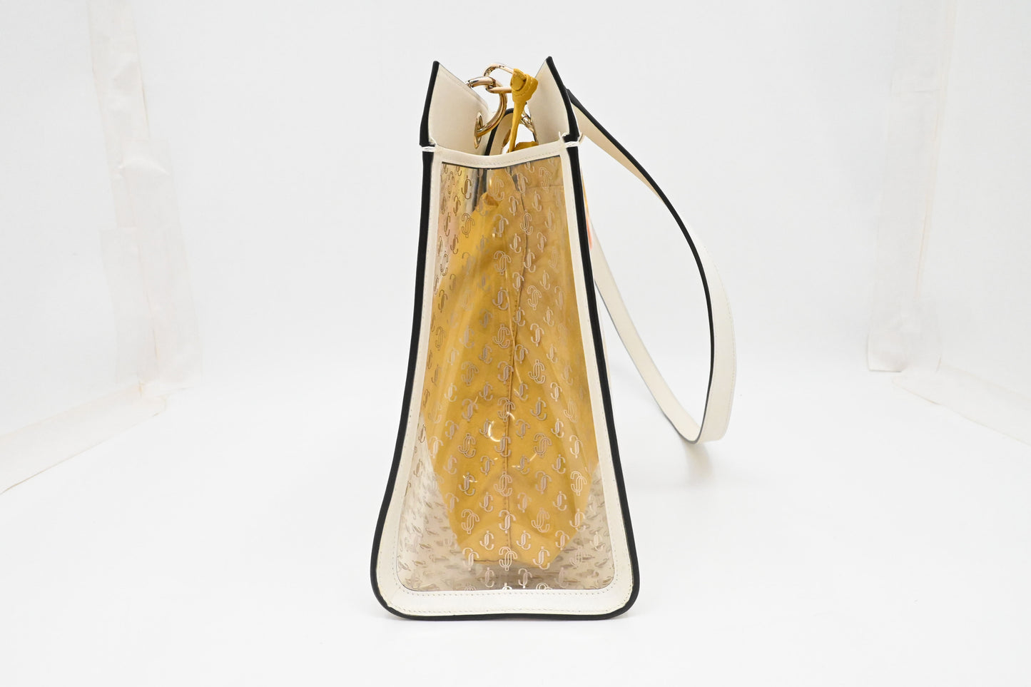 Jimmy Choo Two Way Bag in Clear Vinyl