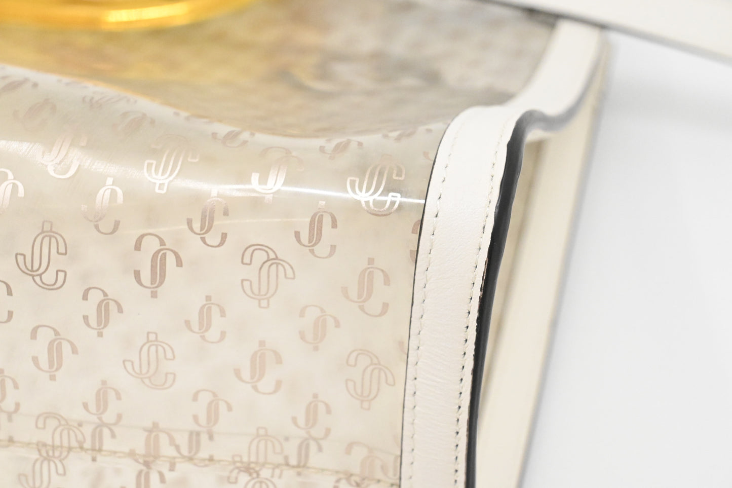 Jimmy Choo Two Way Bag in Clear Vinyl