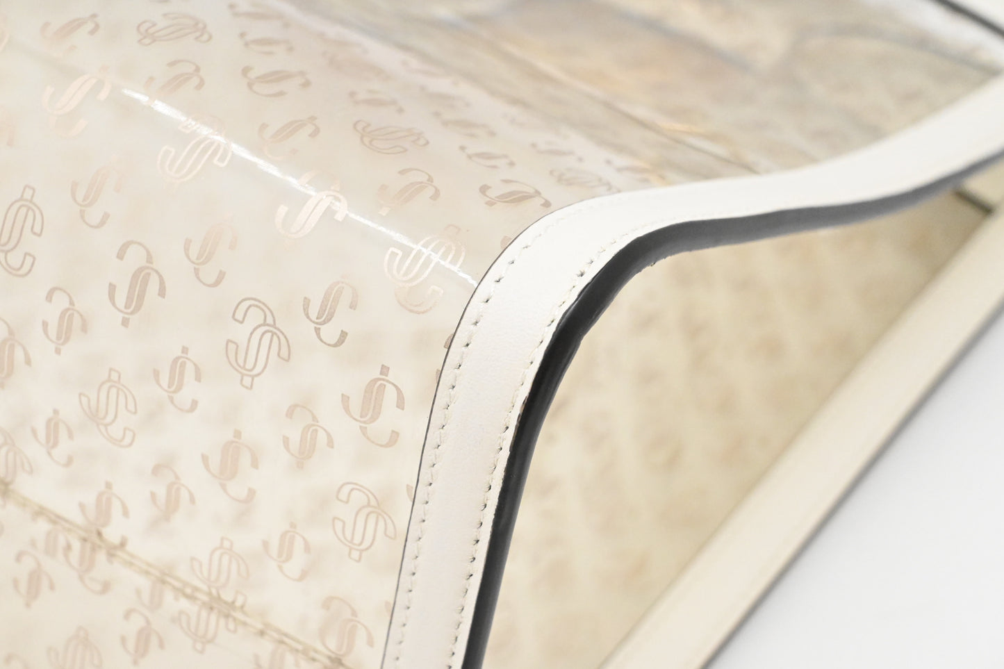 Jimmy Choo Two Way Bag in Clear Vinyl