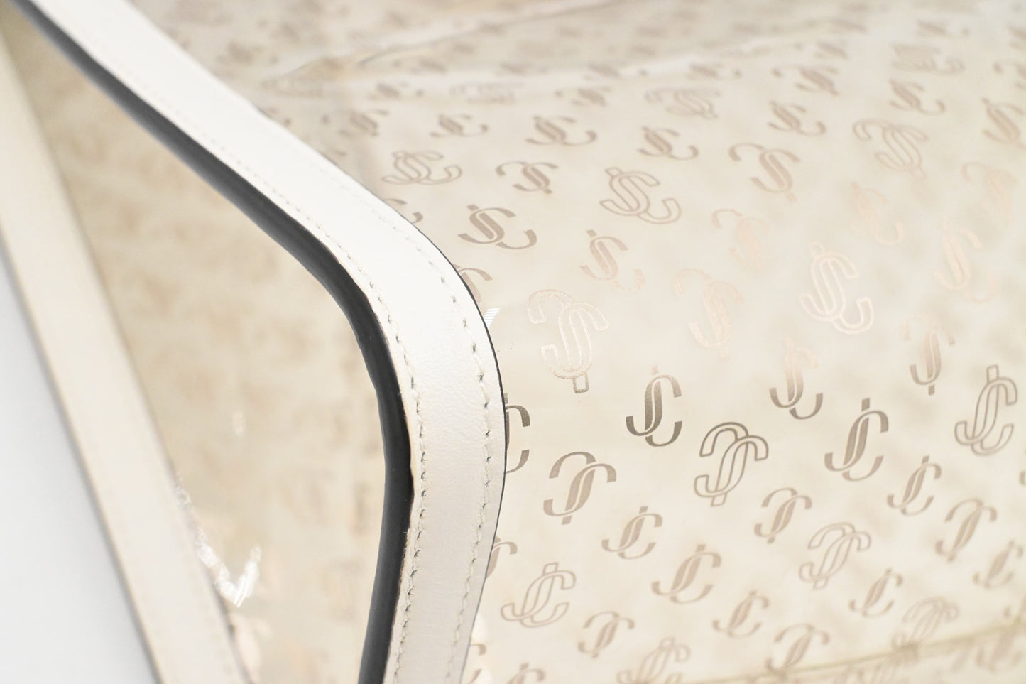 Jimmy Choo Two Way Bag in Clear Vinyl