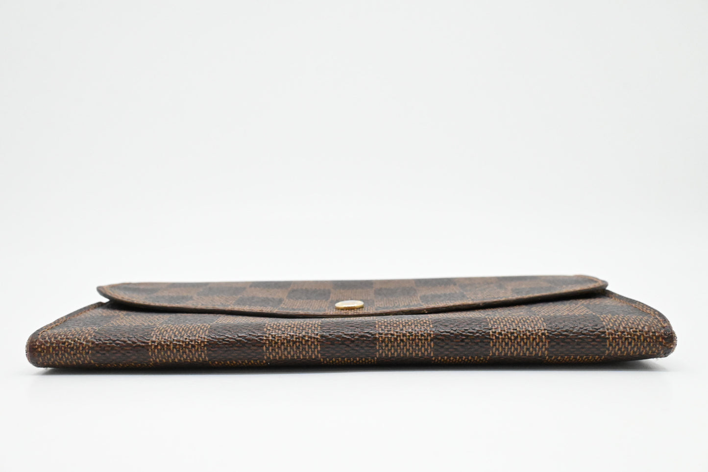 Louis Vuitton Emilie Wallet in Damier Ebene Canvas