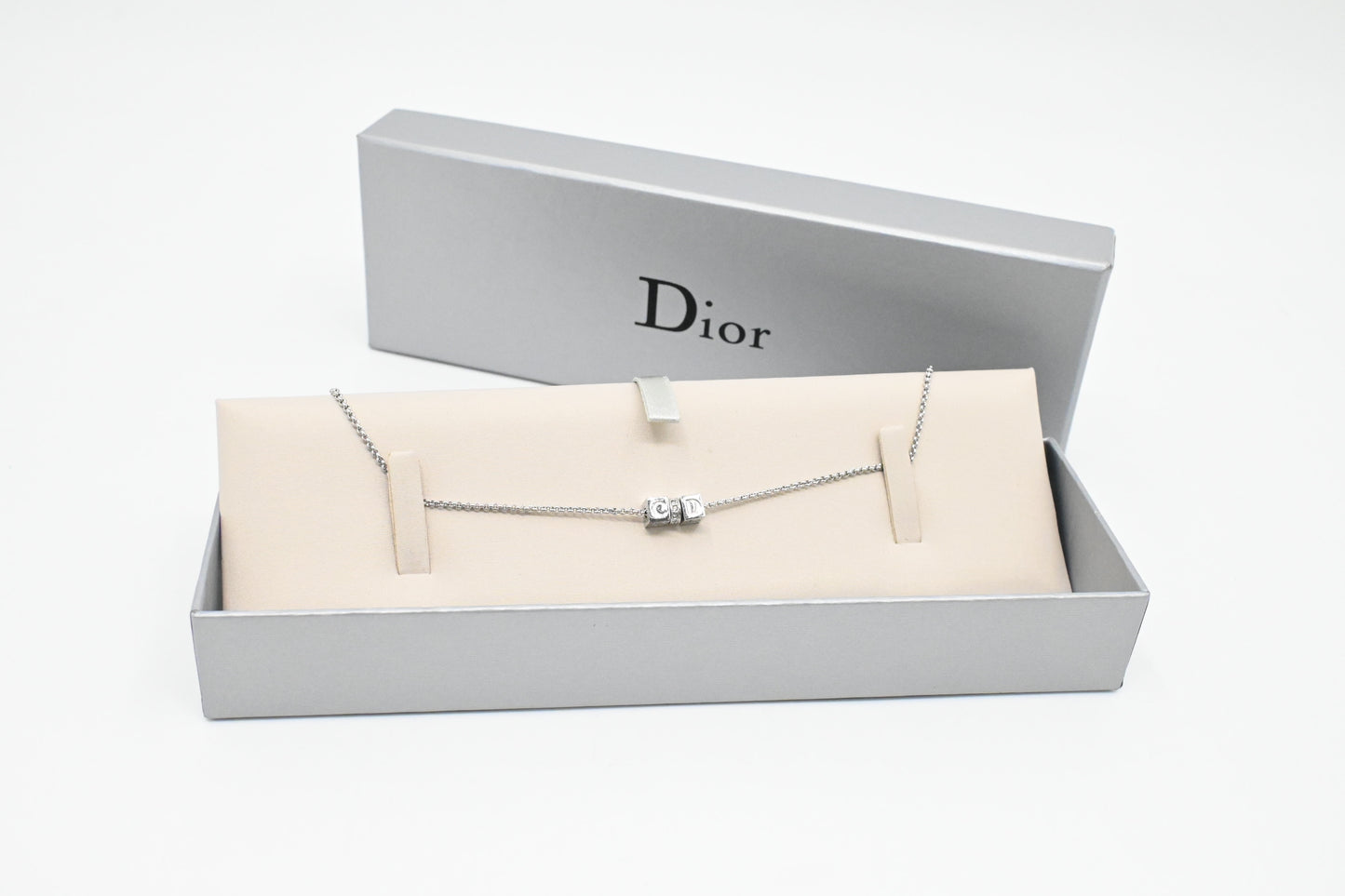 Dior CD Cube Necklace