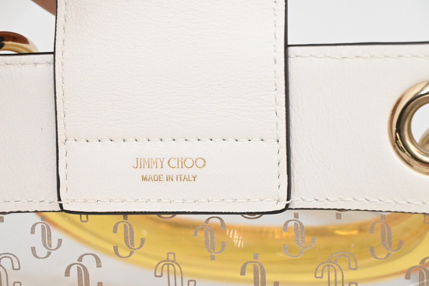 Jimmy Choo Two Way Bag in Clear Vinyl