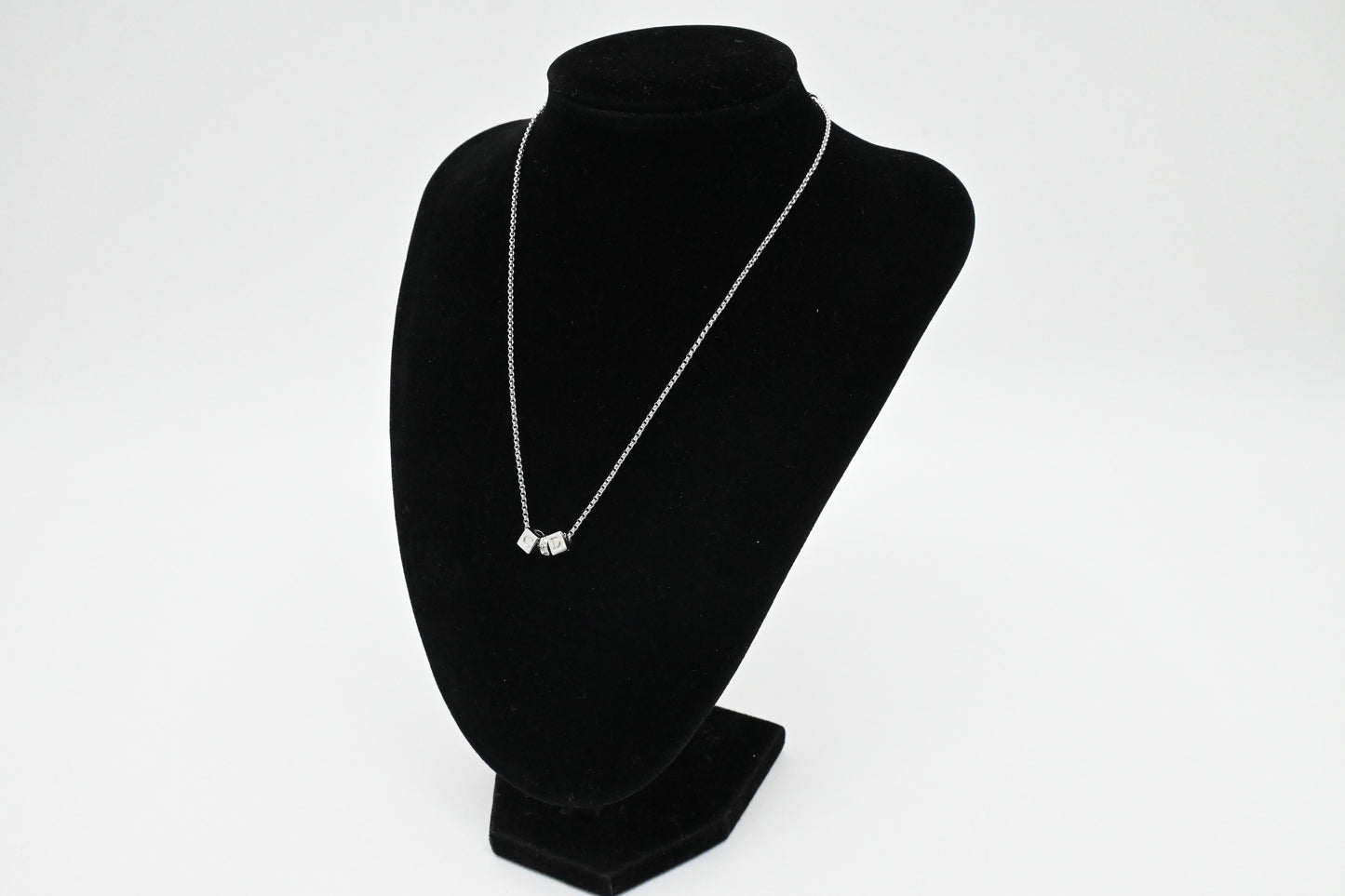 Dior Initials Cubes Necklace