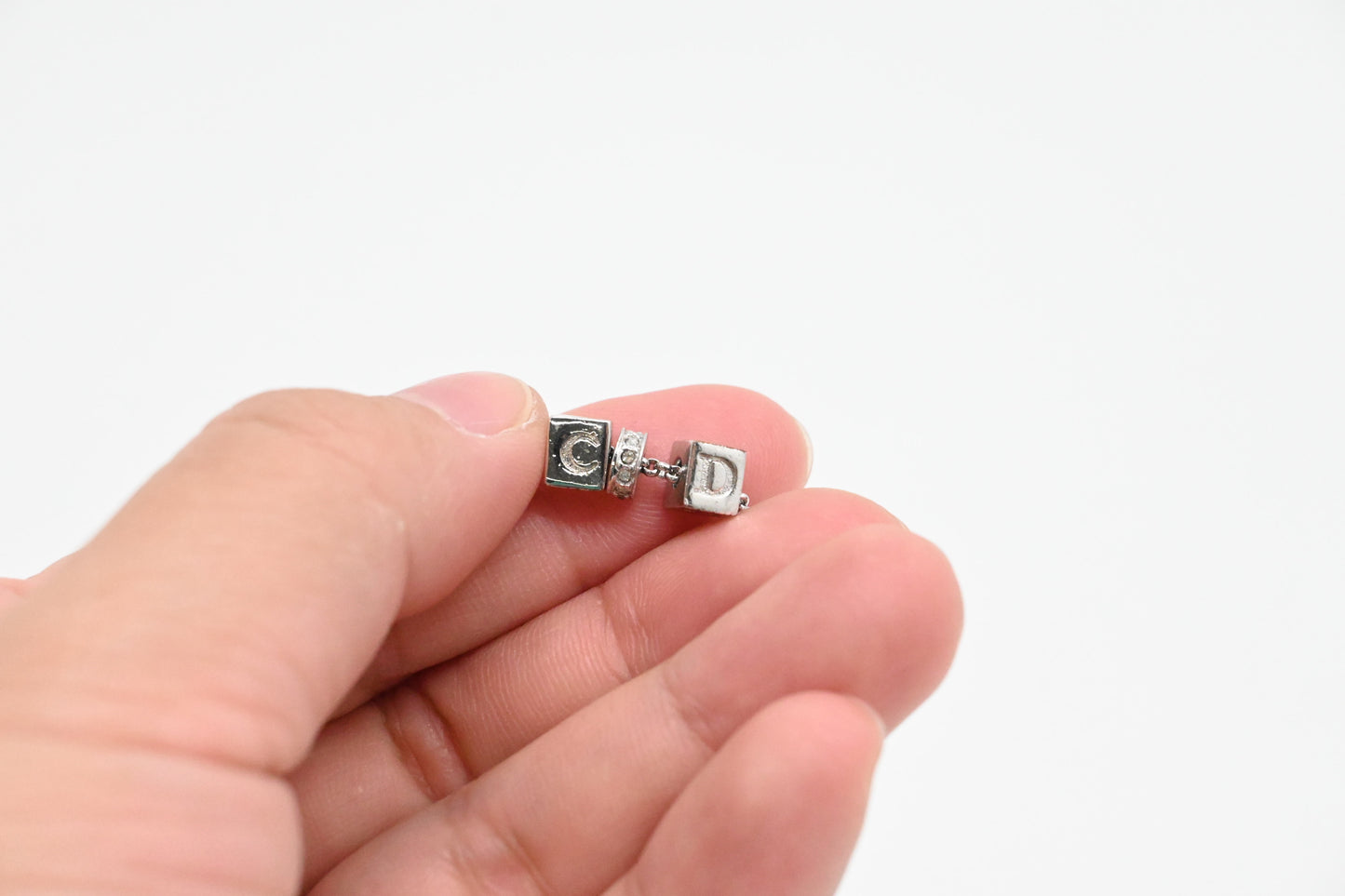 Dior CD Cube Necklace