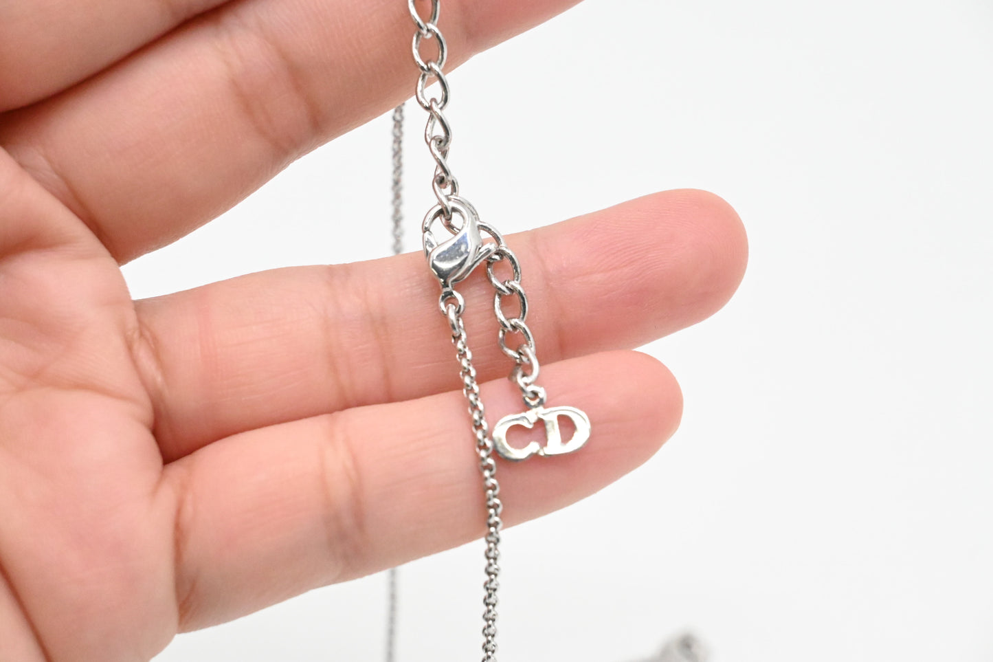 Dior Initials Cubes Necklace