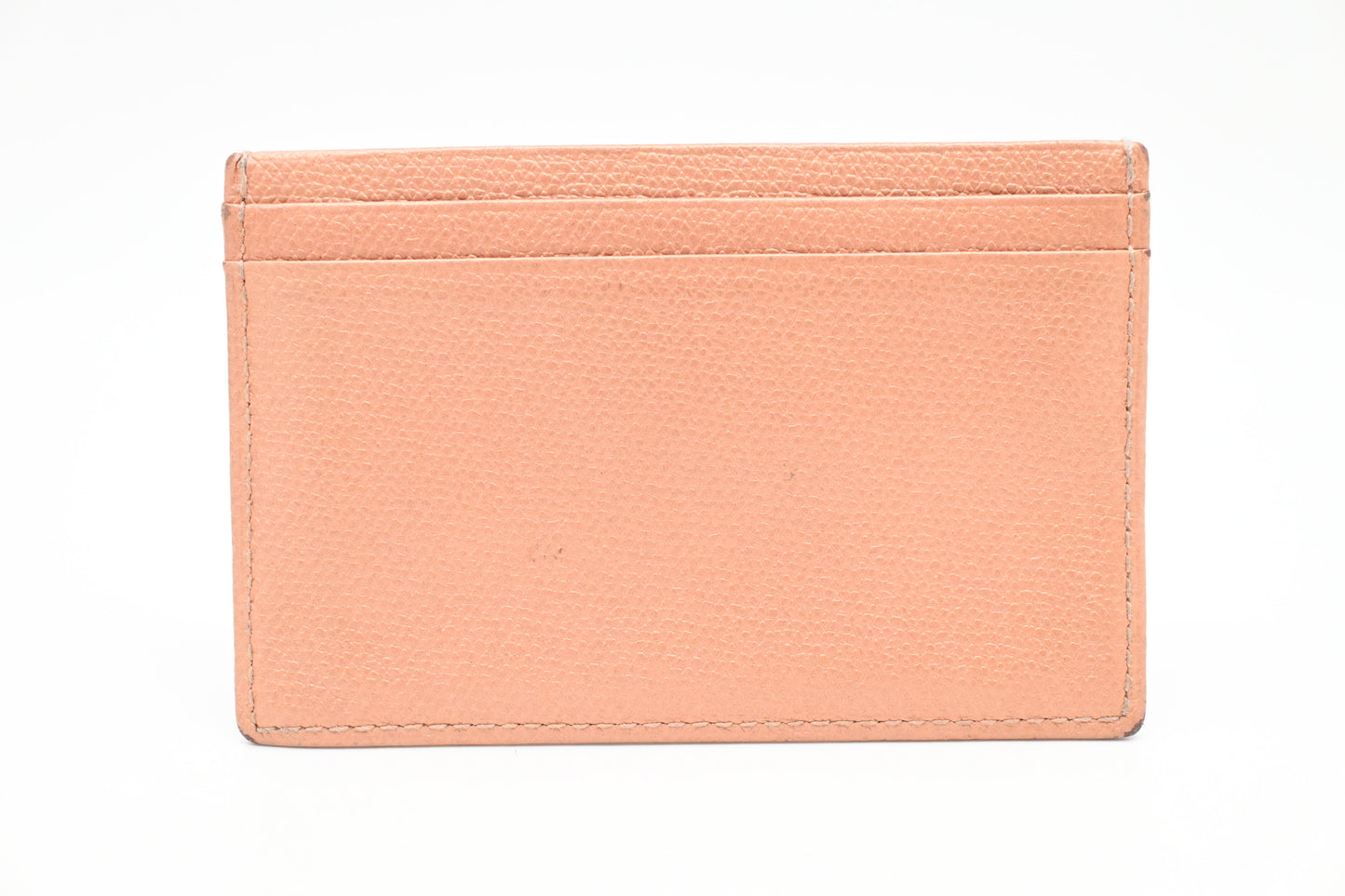 Chanel Card Holder in Pink Leather