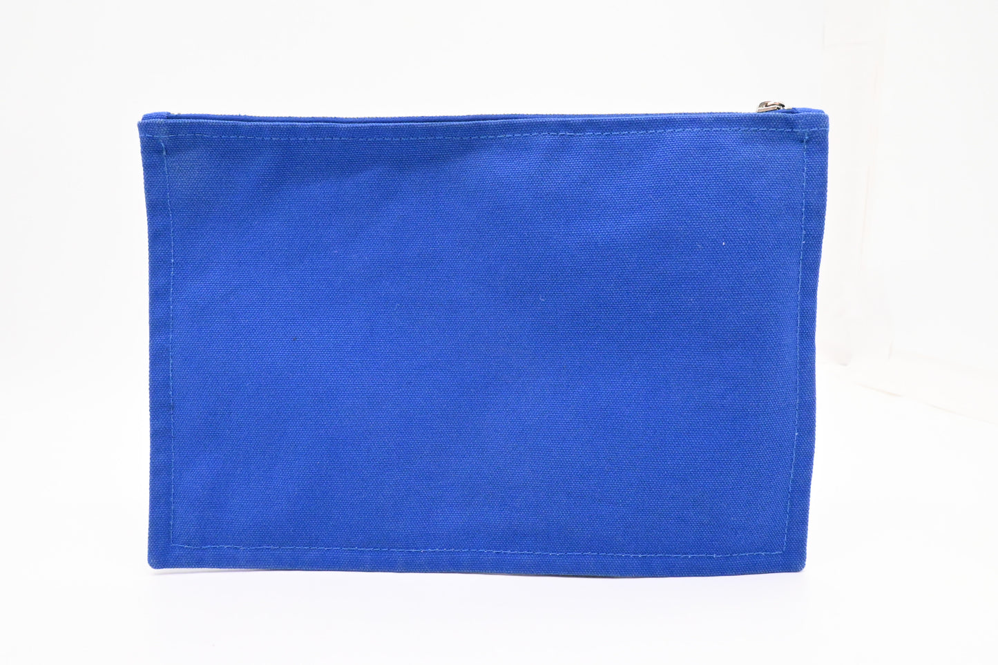 Hermes Yachting Pouch in Blue Canvas
