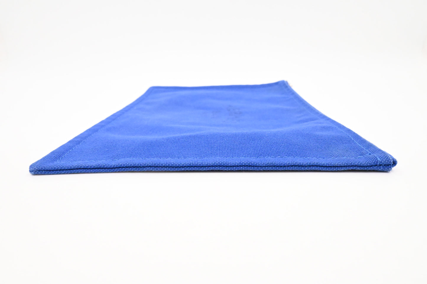 Hermes Yachting Pouch in Blue Canvas