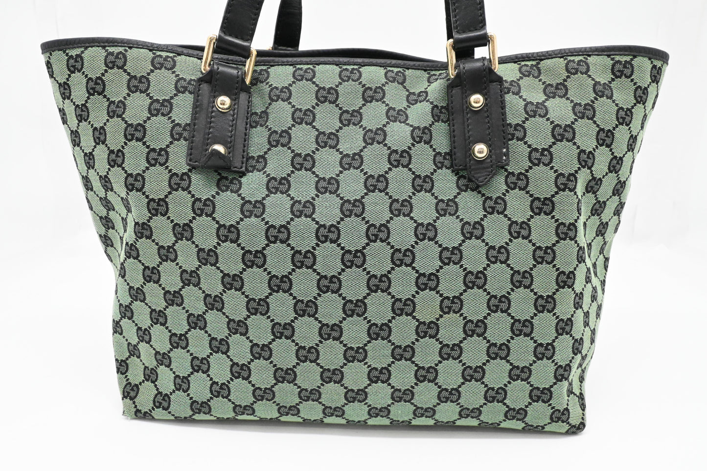 Gucci Shoulder Bag in Green GG Canvas