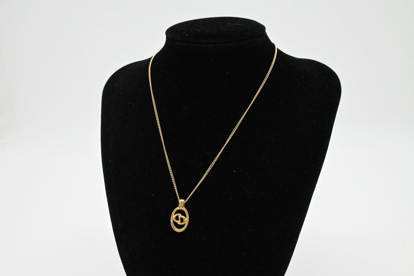 Dior Circled Initials Necklace