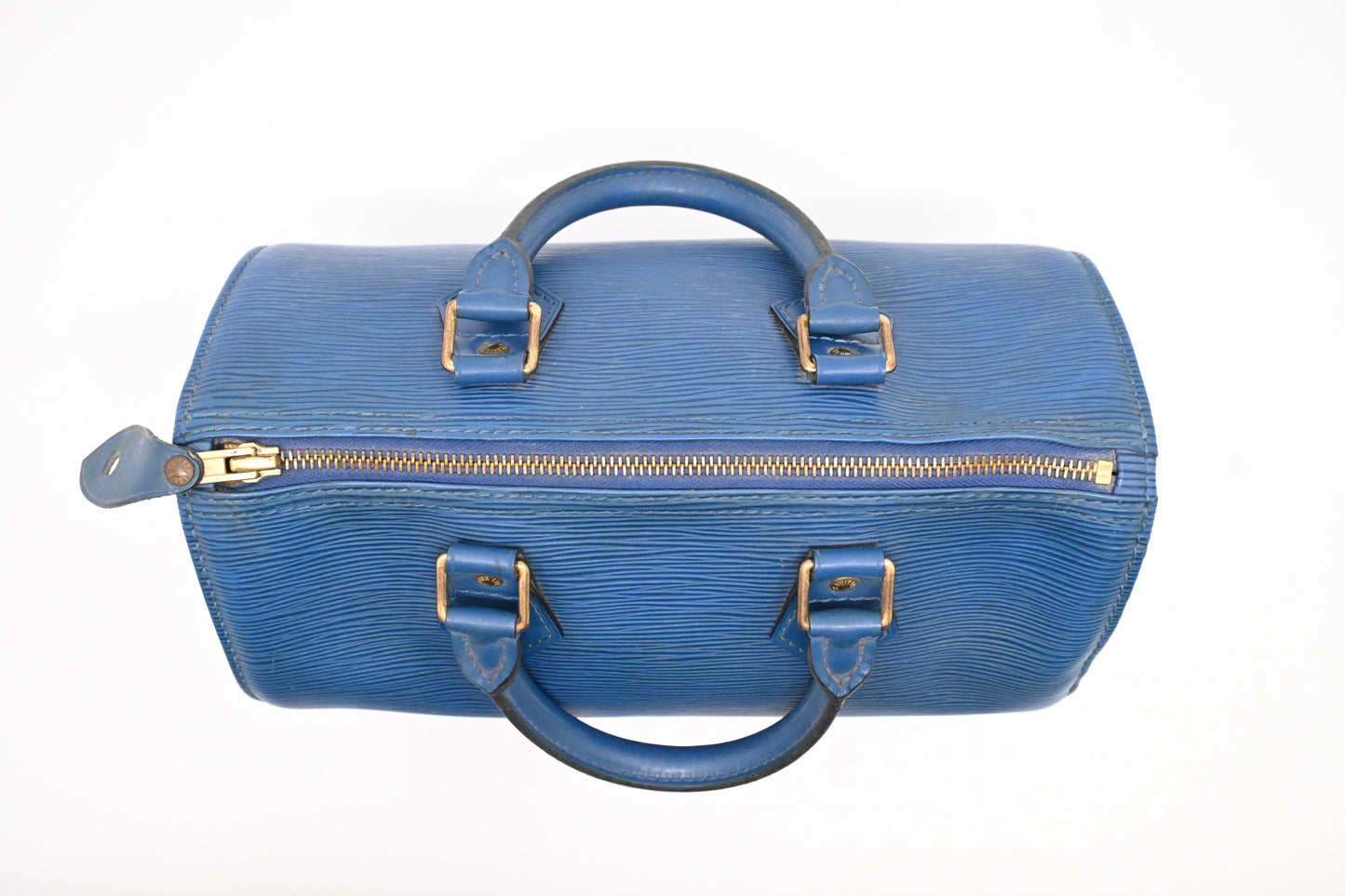 Louis Vuitton Speedy 25 in Toledo Blue Epi Leather