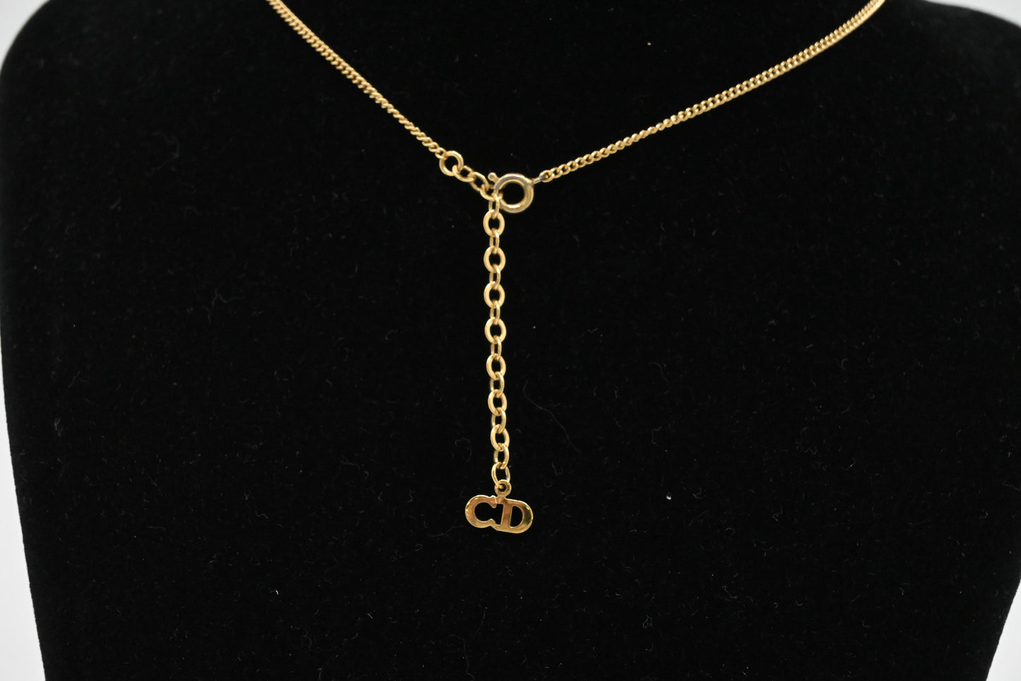 Dior Circled Initials Necklace