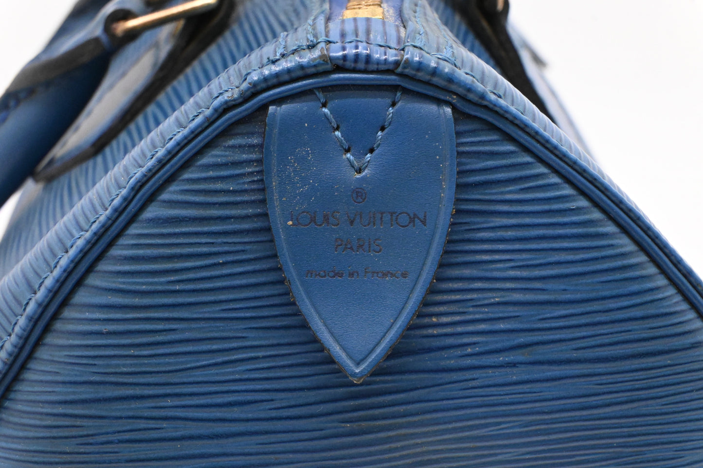 Louis Vuitton Speedy 25 in Toledo Blue Epi Leather