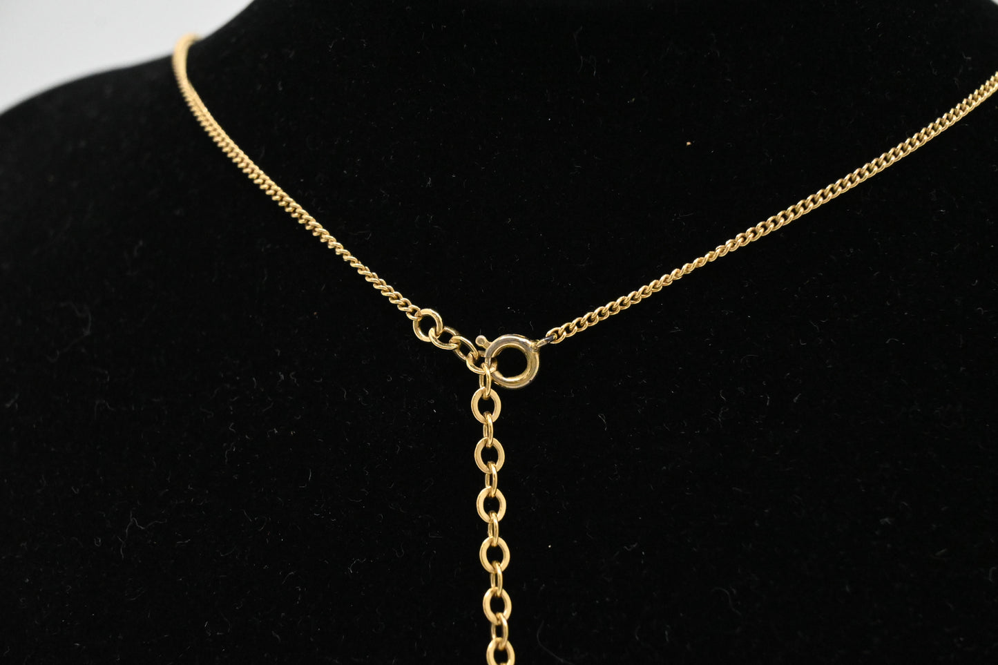 Dior Circled Initials Necklace