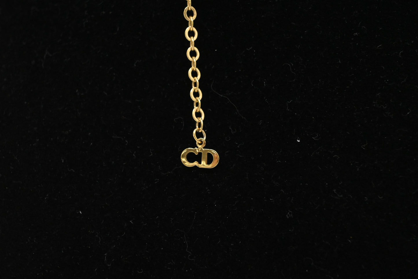 Dior Circled Initials Necklace