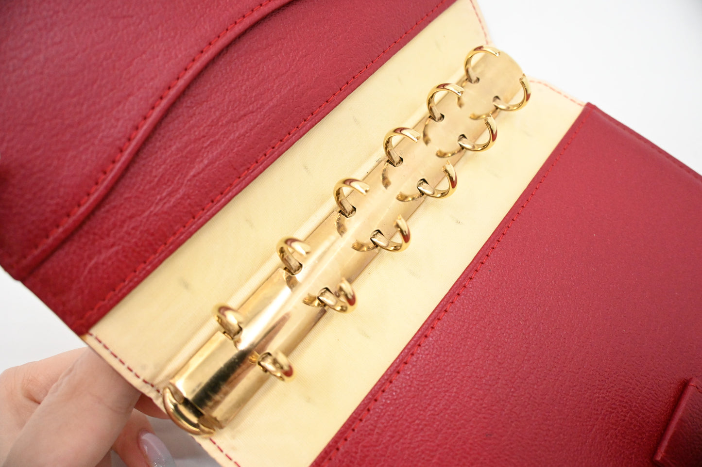 Chanel Agenda in Red Leather