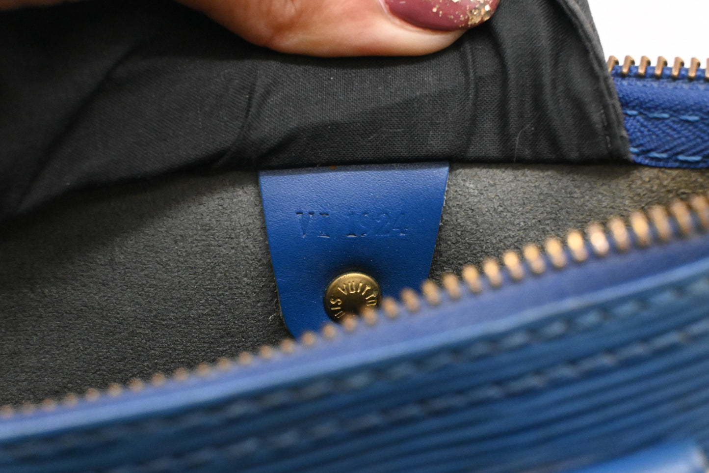 Louis Vuitton Speedy 25 in Toledo Blue Epi Leather