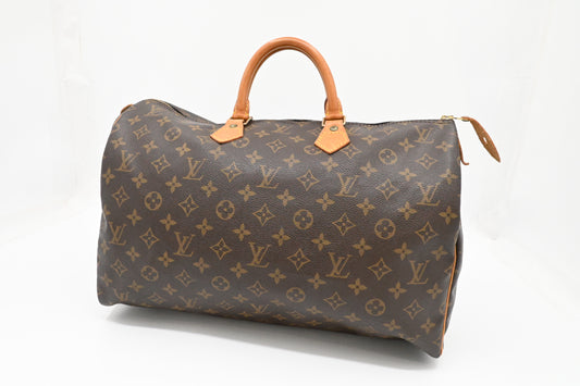 Louis Vuitton Speedy 40 in Monogram Canvas