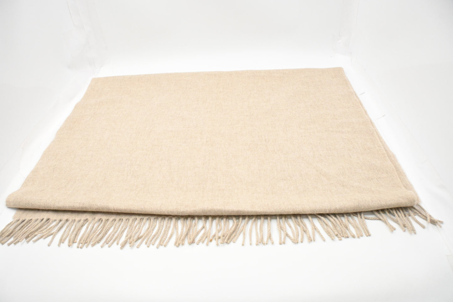 Chanel Shawl in Beige Cashmere
