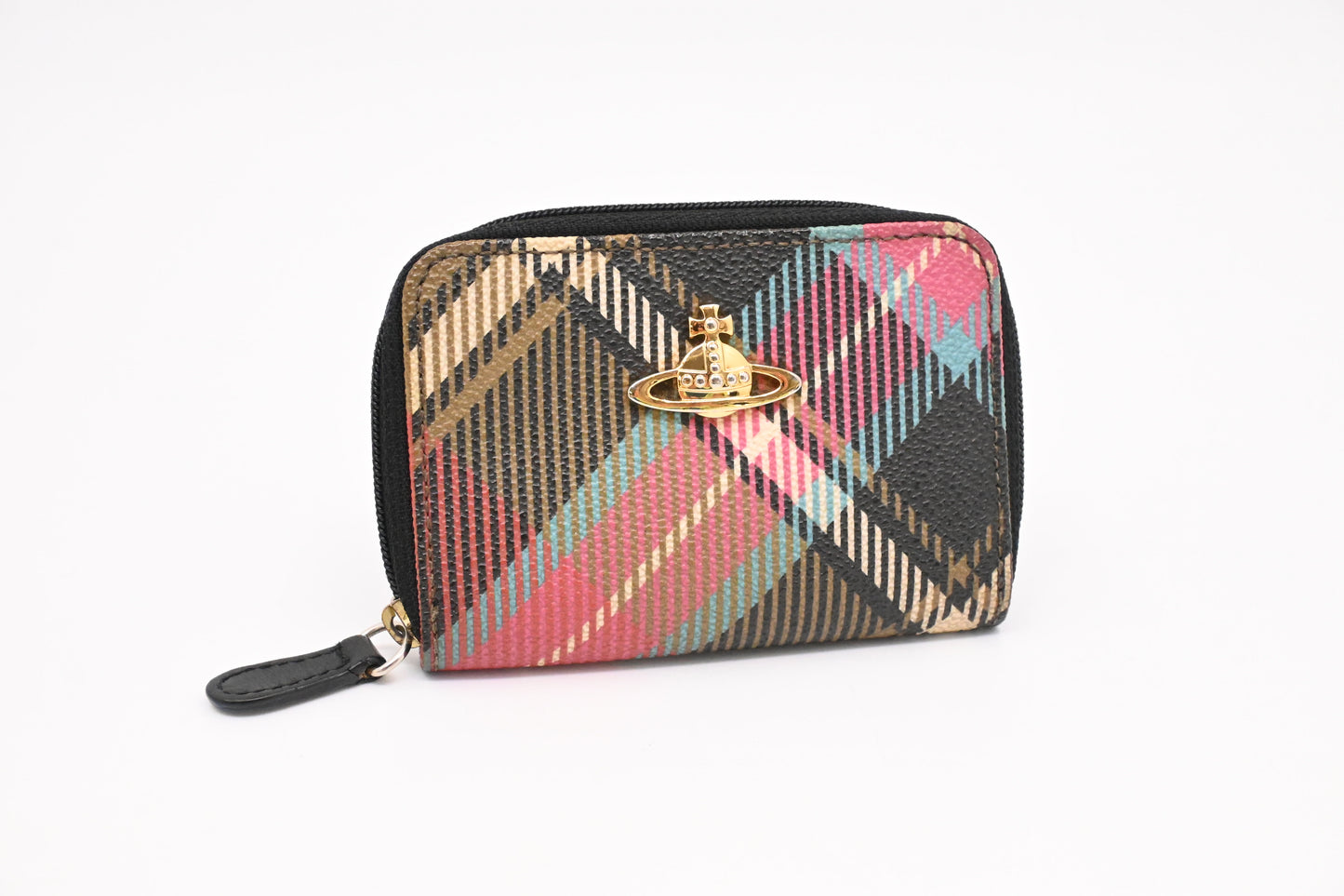 Vivienne Westwood Coin Case in Coated Canvas