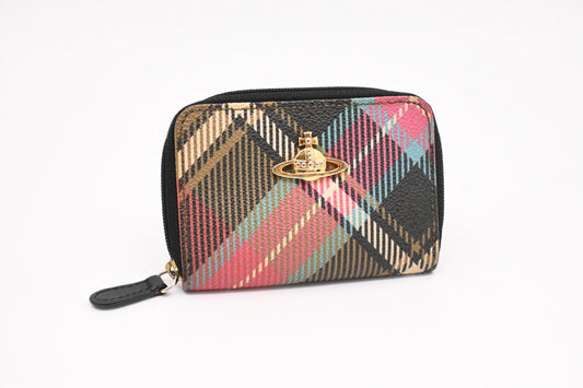 Vivienne Westwood Coin Case in Coated Canvas