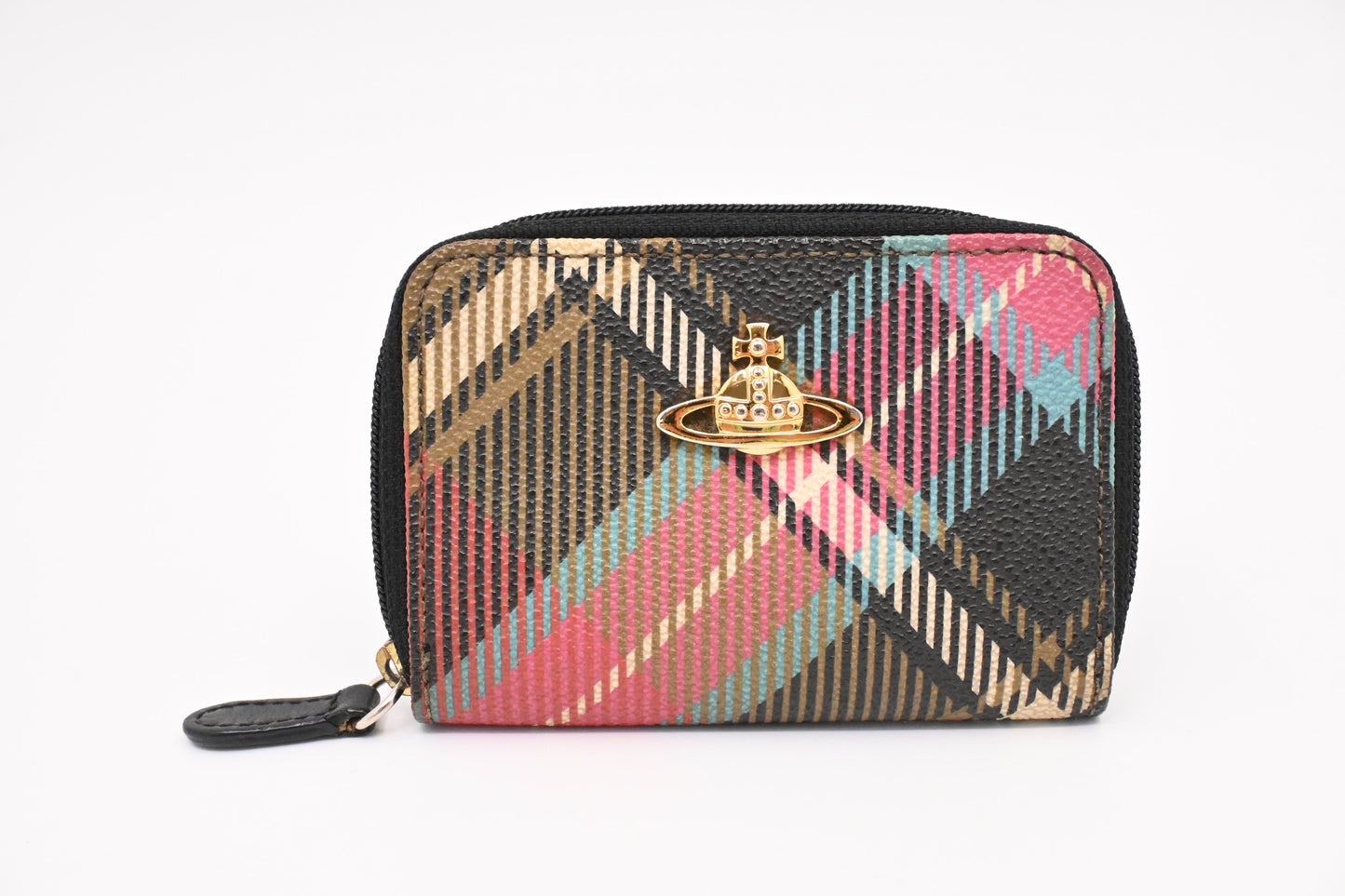 Vivienne Westwood Coin Case in Coated Canvas