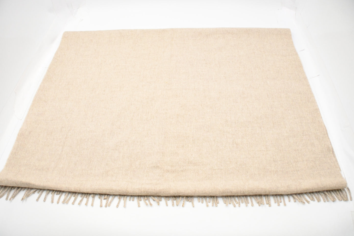 Chanel Shawl in Beige Cashmere