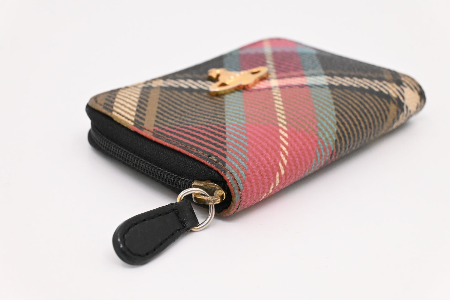 Vivienne Westwood Coin Case in Coated Canvas