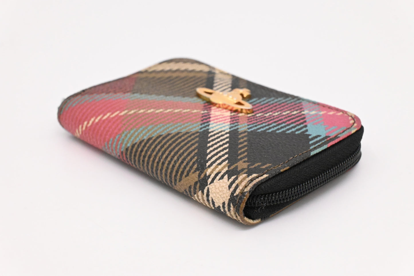 Vivienne Westwood Coin Case in Coated Canvas