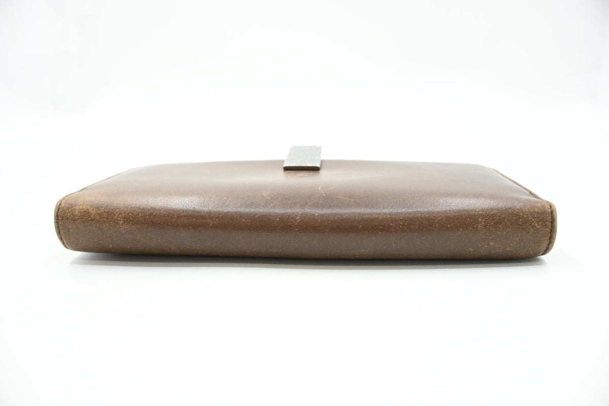 Gucci Long Wallet in Brown leather