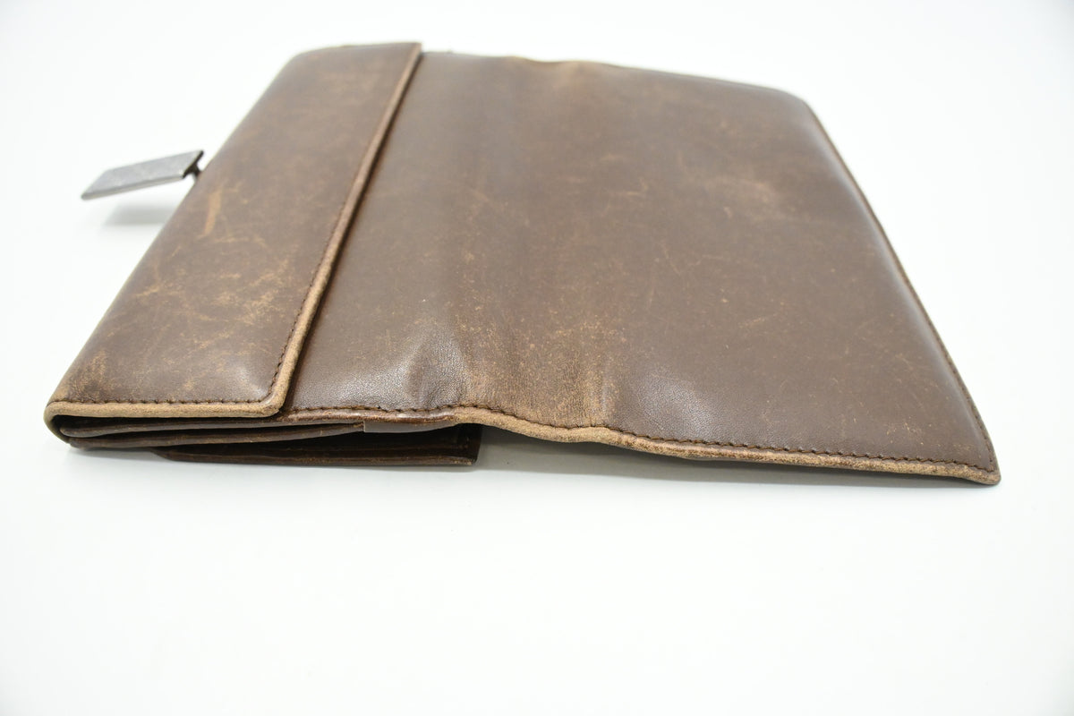 Gucci Long Wallet in Brown leather
