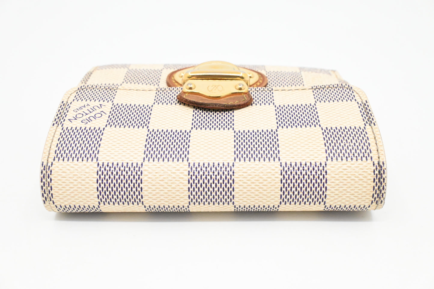 Louis Vuitton Joey Wallet in Damier Azur Canvas