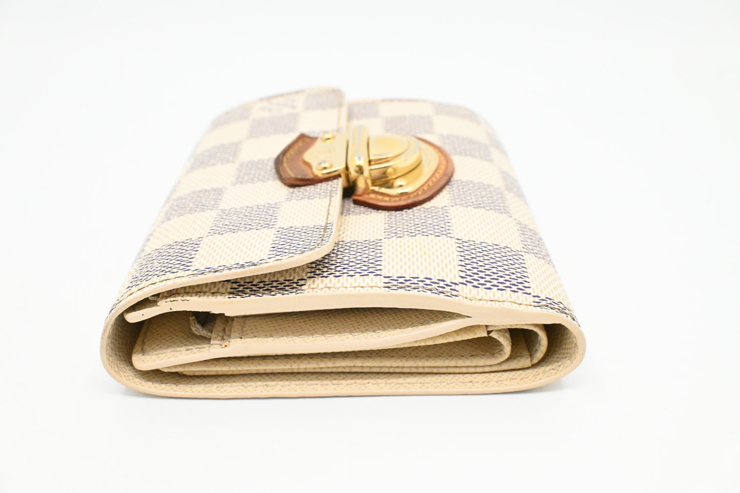 Louis Vuitton Joey Wallet in Damier Azur Canvas