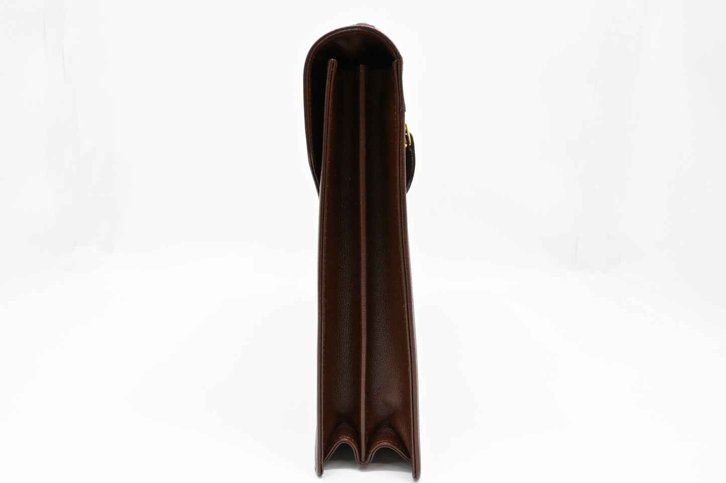 YSL Saint Laurent Business Bag in Brown Leather