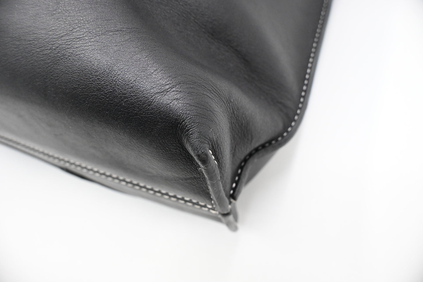 Loewe Wallet Puzzle Tote in Black Leather